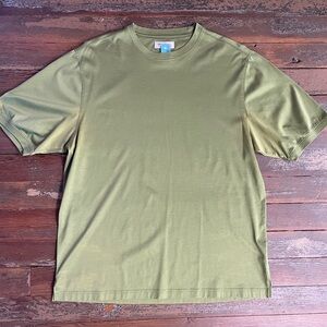 John W. Nordstrom Men’s 100% Mercerized Cotton High End T-Shirt - Sz L 💚🎀